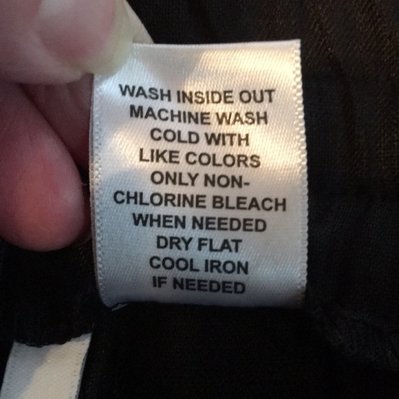 Elle Black Linen Pants - Picture 6 of 8